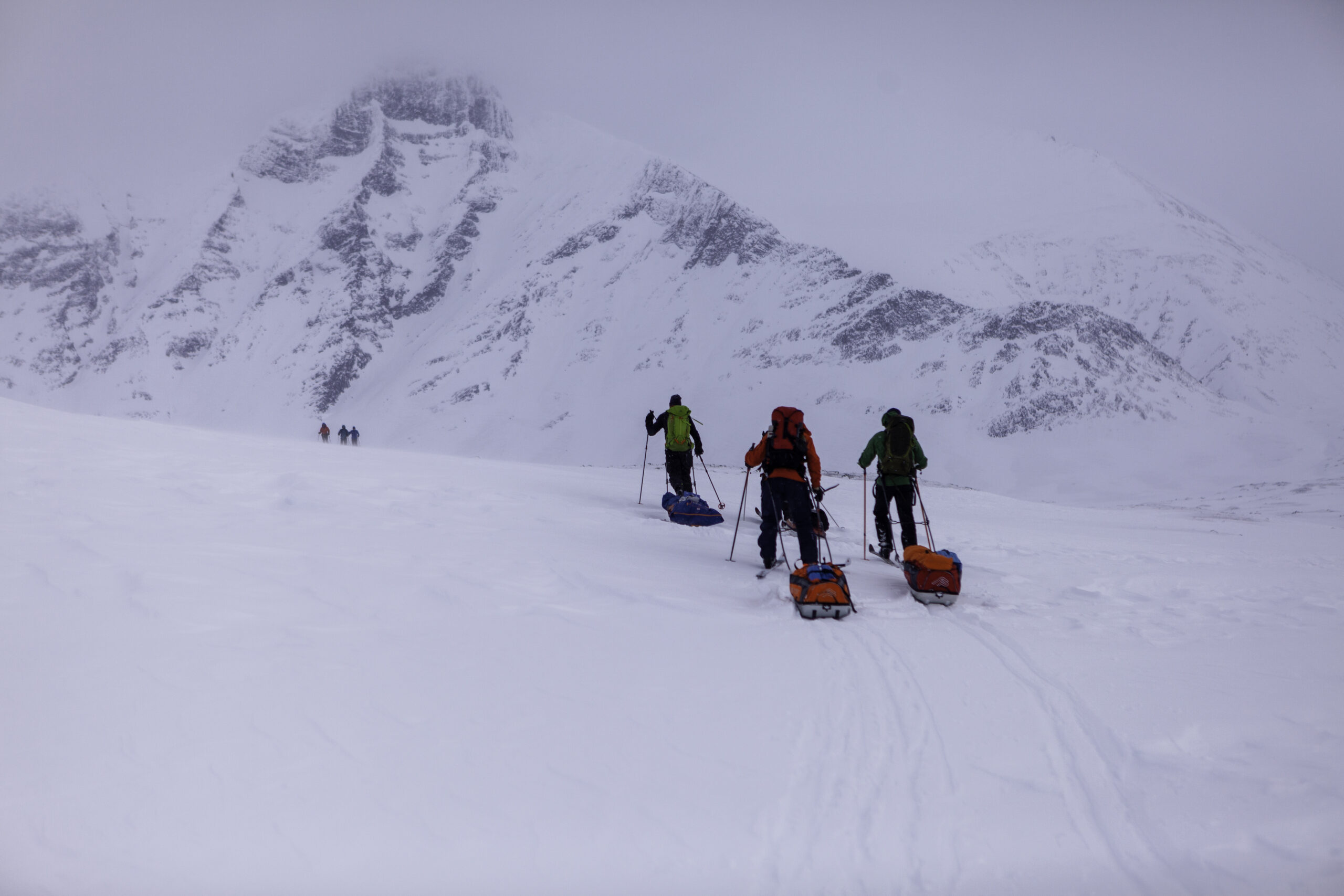 På tur i Sarek 2022