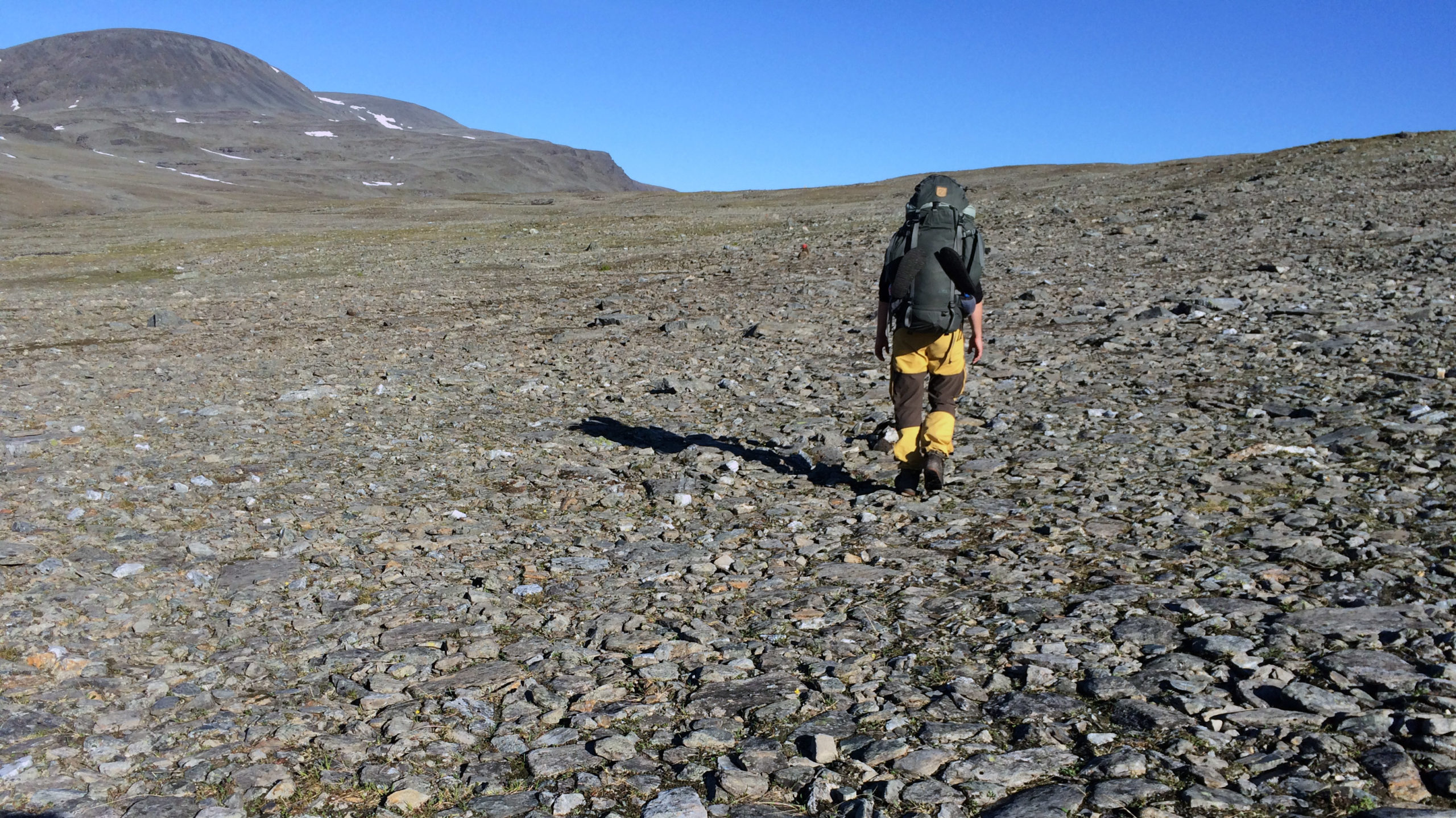 Från Nikkaluokta till Kilpisjärvi 2015