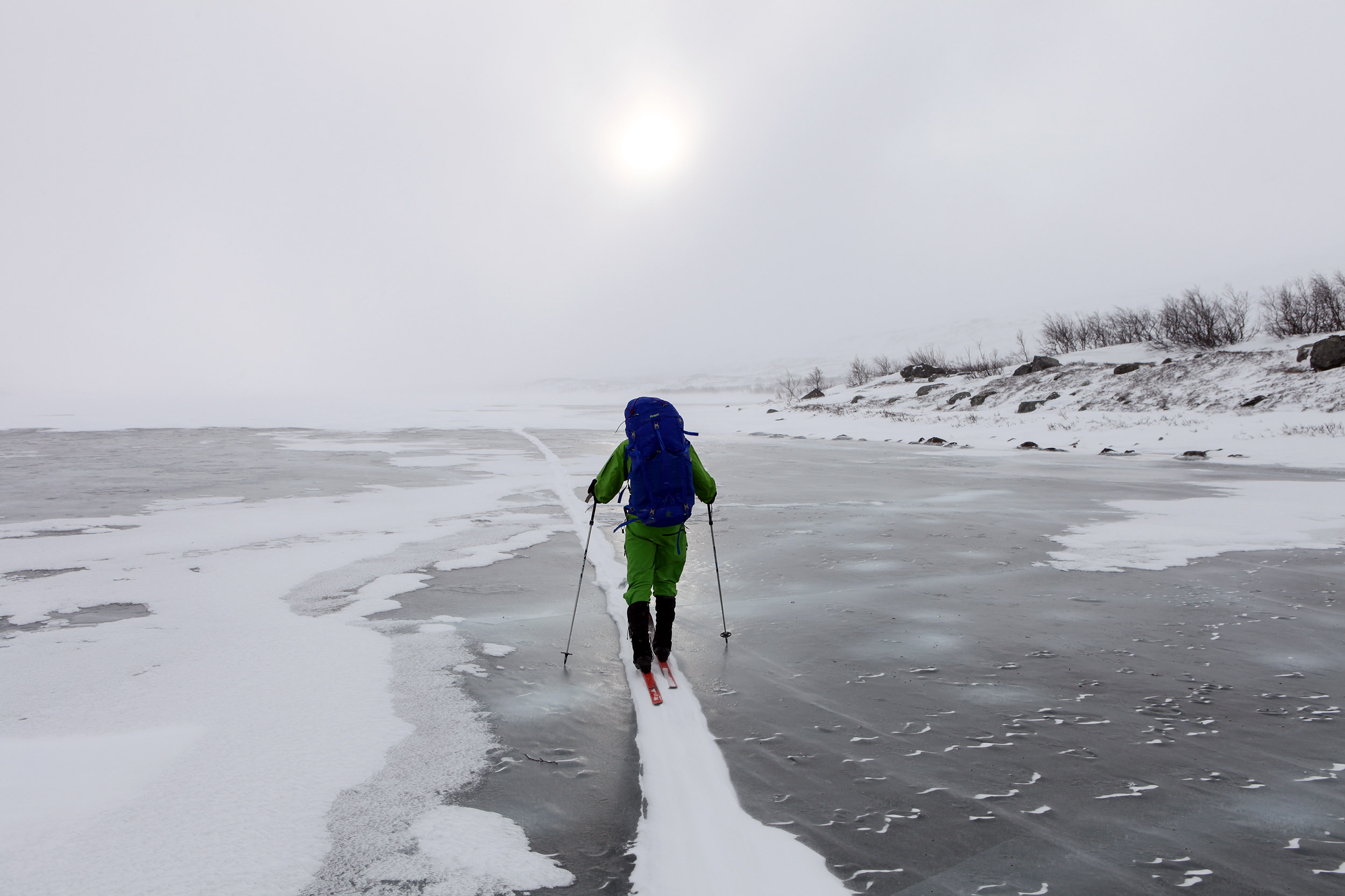 På tur i Sarek 2019