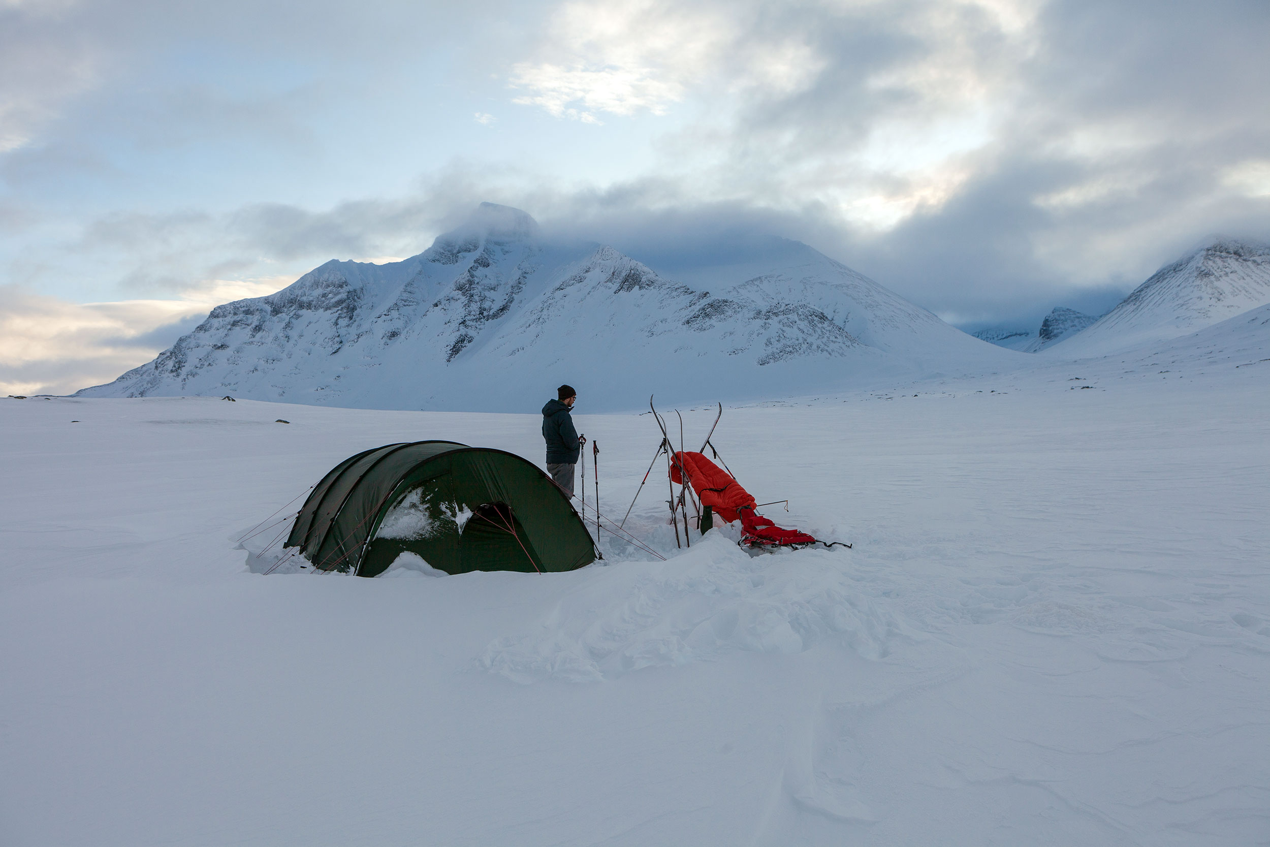 På tur i Sarek 2020